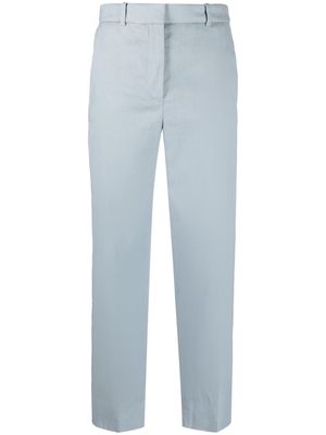 JOSEPH high waist cropped trousers - Blue