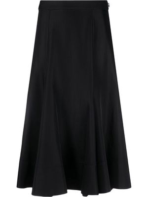 JOSEPH high-waisted midi skirt - Black