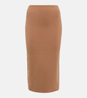 Joseph Silk-blend pencil skirt