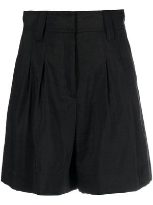 JOSEPH wide-leg tailored shorts - Black