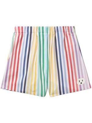 Joshua Sanders striped cotton shorts - White