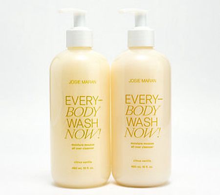 Josie Maran EveryBODY Wash Now  Argan Body Cleanser Duo