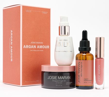 Josie Maran Fabulous Four Argan Favorite Face & Body 4pc Set