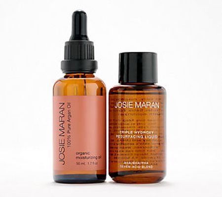 Josie Maran Triple Hydroxy Resurfacing Argan Oil Set