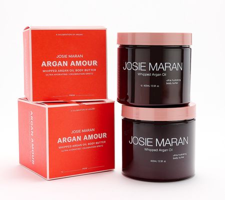 Josie Maran Whipped Argan Body Butter Duo withGift Boxes
