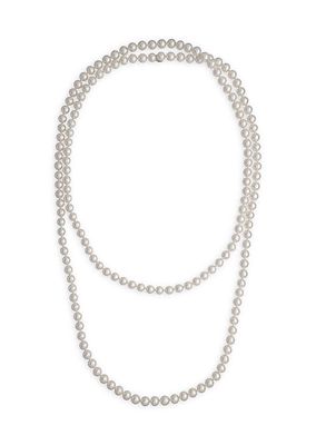 Jour Endless Faux Pearl Strand Necklace