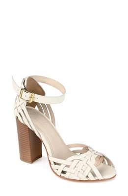 Journee Signature Mayria Sandal in Off White