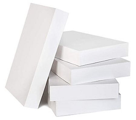 Joyin 12-Count White Cardboard Gift Boxes