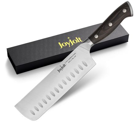 JoyJolt High Carbon Steel 7 Nakiri Knife