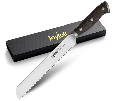 JoyJolt High Carbon Steel 8 Bread Knife