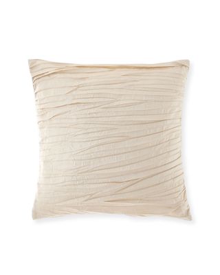 Jubilee Pleated Silk/Feather Pillow