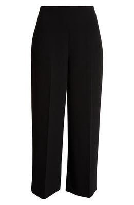 Judith & Charles Pompeii Wide Leg Crop Pants in Black