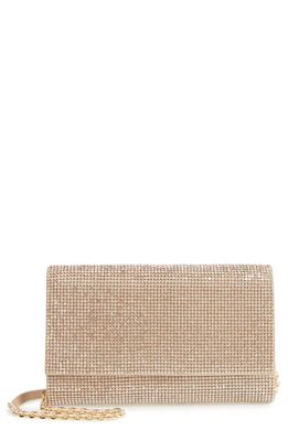 JUDITH LEIBER COUTURE Fizzoni Beaded Clutch in Prosecco