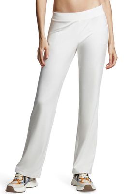 Juicy Couture Bling Velour Pants in Pebble