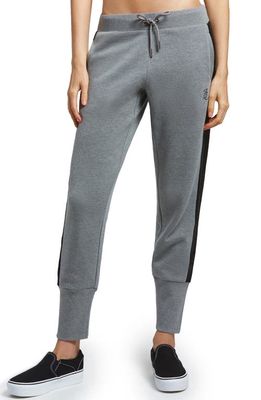 Juicy Couture Side Bling Fleece Joggers in Light Charcoal Heather