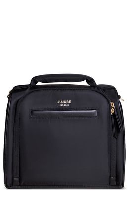 JuJuBe Insulated Twill Bottle Bag in Black