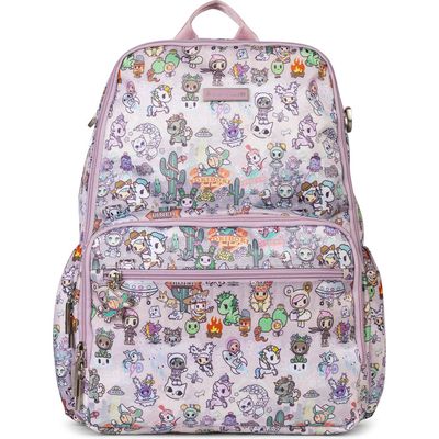 JuJuBe Ju-Ju-Be Zealous Water Resistant Diaper Backpack in Cosmic Desert 