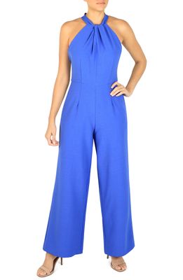 Julia Jordan Halter Neck Jumpsuit in Periwinkle