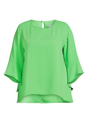 Julia Matte Crepe Blouse