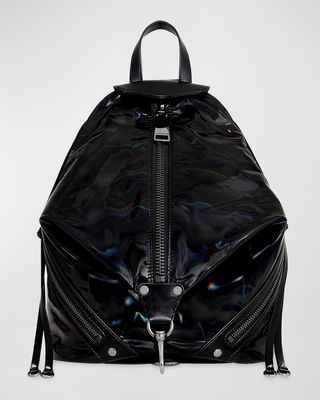 Julian Holographic Nylon Backpack