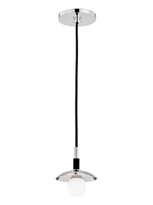 Julien 1-Light Pendant - Polished Nickel