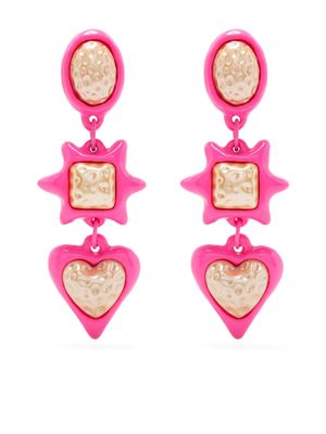 JULIETTA Foxy Brown earrings - Pink