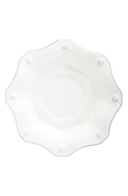 Juliska 'Berry and Thread' Scalloped Saucer in Whitewash