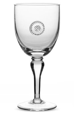 Juliska Berry & Thread Wine Glass in Clear