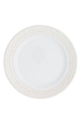 Juliska Le Panier Melamine Dinner Plate in Whitewash