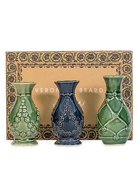 Juliska x Veronica Beard Jardins du Monde Three-Piece Vase Set