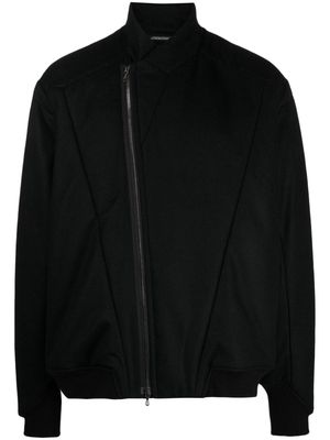 Julius bonded-seam padded bomber jacket - Black