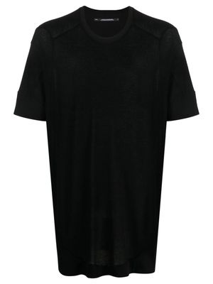 Julius crew-neck jersey T-shirt - Black