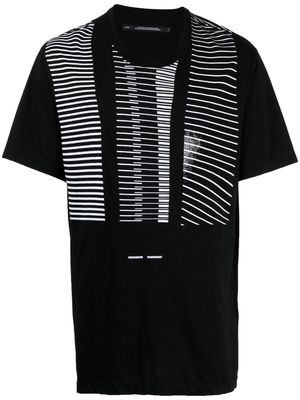 Julius graphic-print jersey T-shirt - Black