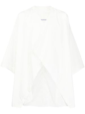 Julius Haori Japanese cotton shirt - White