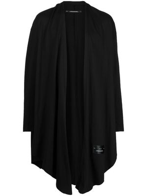 Julius jersey robe cardigan - Black