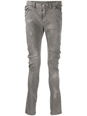 Julius mid-rise straight-leg jeans - Grey