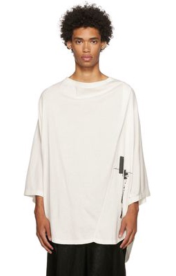 Julius Off-White Cotton T-Shirt