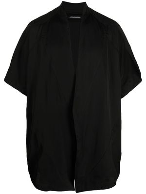 Julius oversized cape jacket - Black