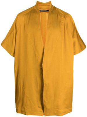 Julius oversized cape jacket - Yellow