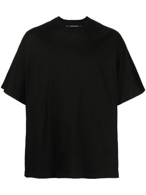 Julius oversized graphic-print cotton T-shirt - Black