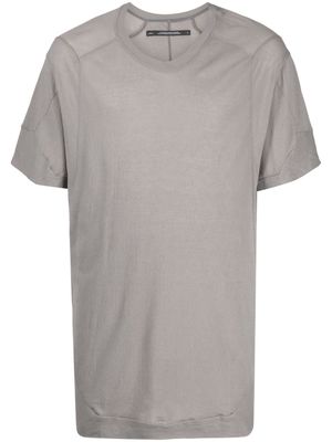 Julius panelled cotton shirt - Grey