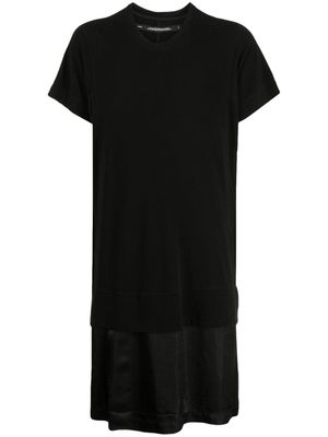 Julius Ripple layered T-shirt - Black