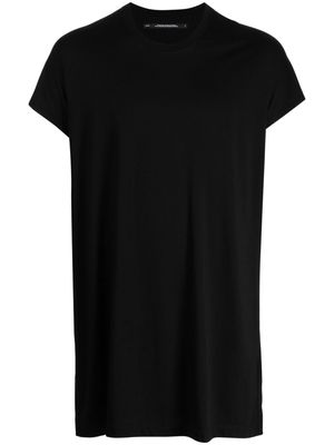 Julius round-neck cotton-blend T-shirt - Black