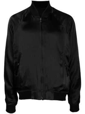 Julius zip front jacket - Black