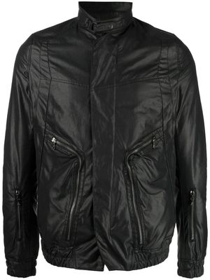 Julius zip-pockets bomber jacket - Black
