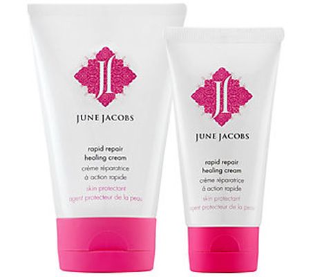 June Jacobs Rapid Repair Healing Cream Full & T ravel Size Duo