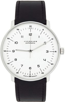 Junghans Black & Silver Max Bill Automatic Watch