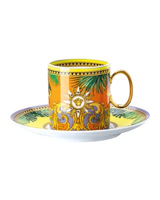 Jungle Animalier Coffee Cup & Saucer