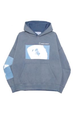 JUNGLES Movements Graphic Hoodie in Blue