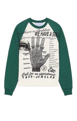 Jungles Solutions Sweater in Green